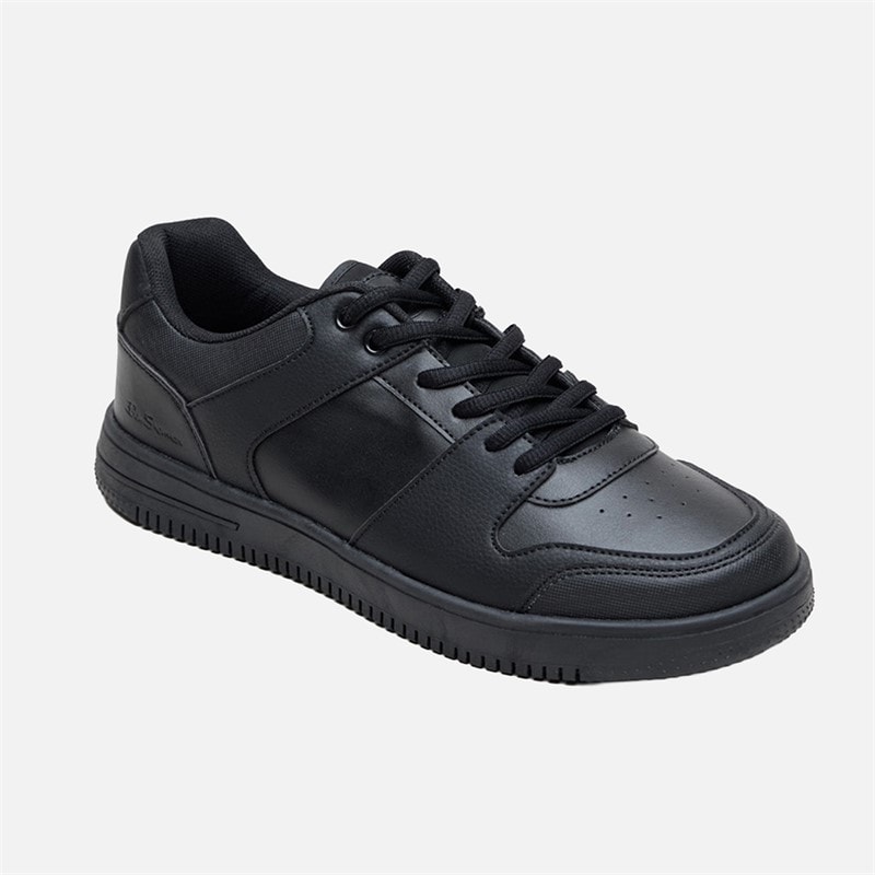 Ben Sherman Mens Brooklyn Trainers Black - Image 2