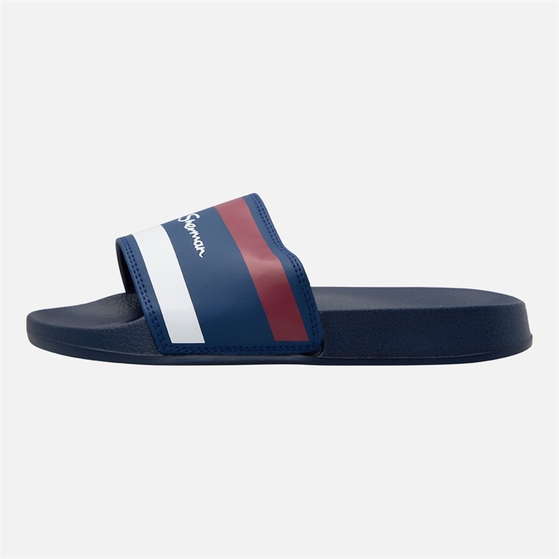 Ben Sherman Boys Sidney Sliders Navy - Image 2