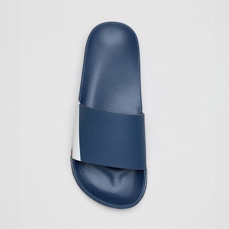 Ben Sherman Mens Towan Sliders Navy/White/Red - Image 3