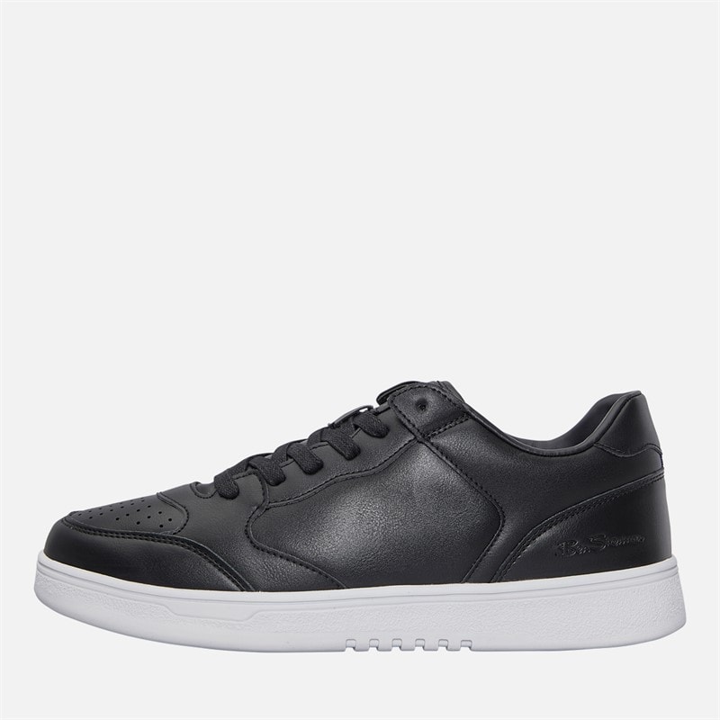 Ben Sherman Mens Match Trainers Black/White