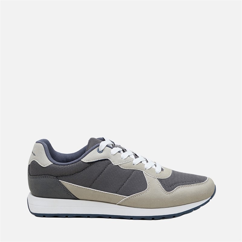 Ben Sherman Mens Cruiser Trainers Grey/Light Grey