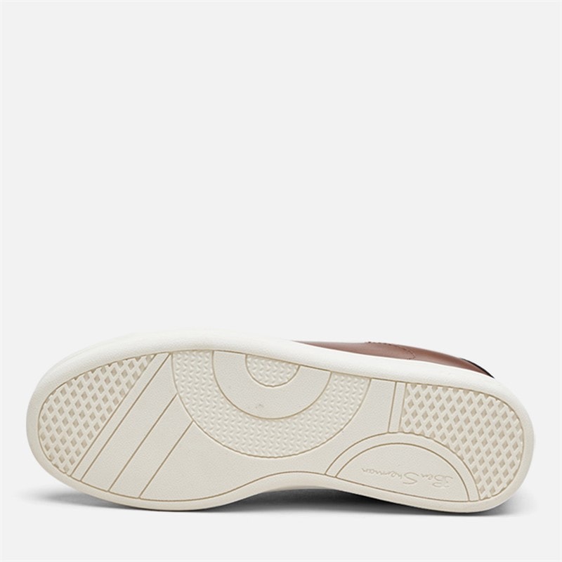 Ben Sherman Mens Storm Trainers Tan/Navy - Image 2