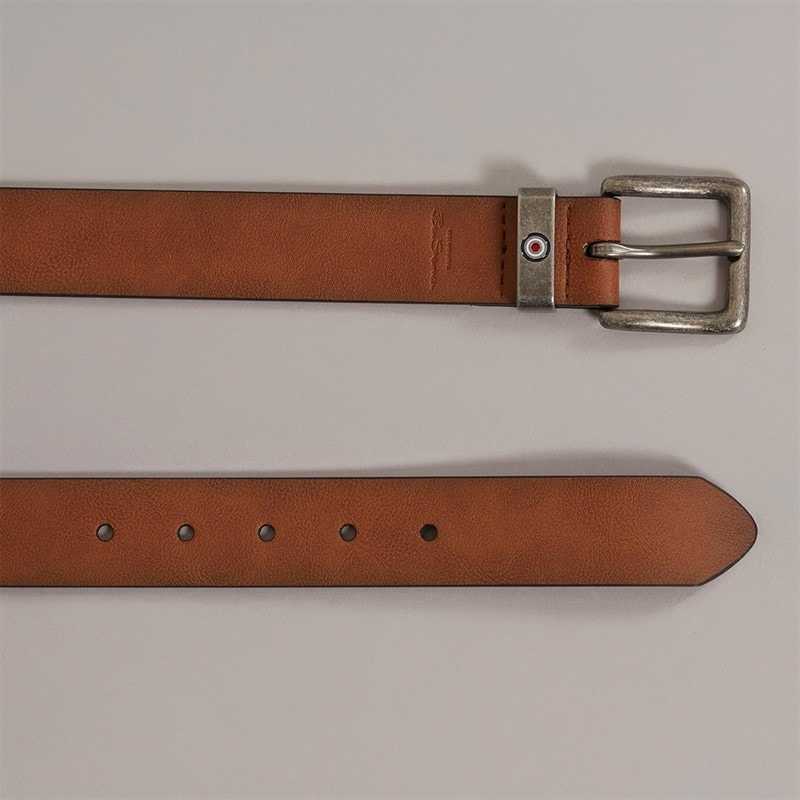 Ben Sherman Mens Lynton Belt Tan - Image 2