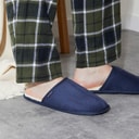 Ben Sherman Mens Country Club Mule Slipper Navy
