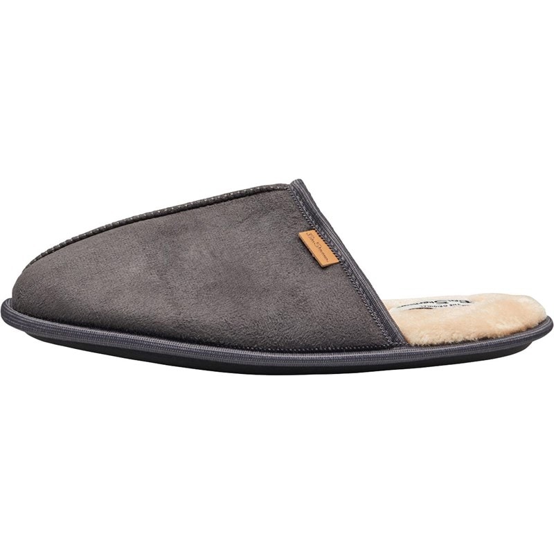 Ben Sherman Mens Country Club Mule Slippers Grey - Image 2