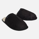 Ben Sherman Mens Country Club Mule Slippers Black