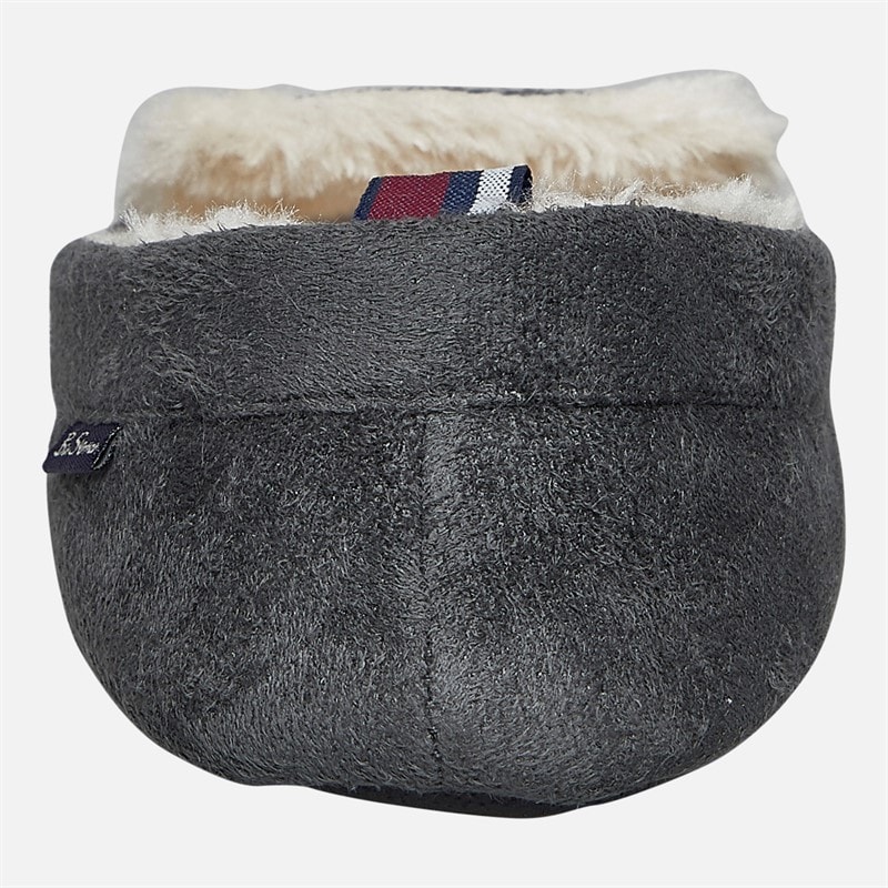 Ben Sherman Mens Casa Cartegena Moccasin Slipper Grey - Image 4