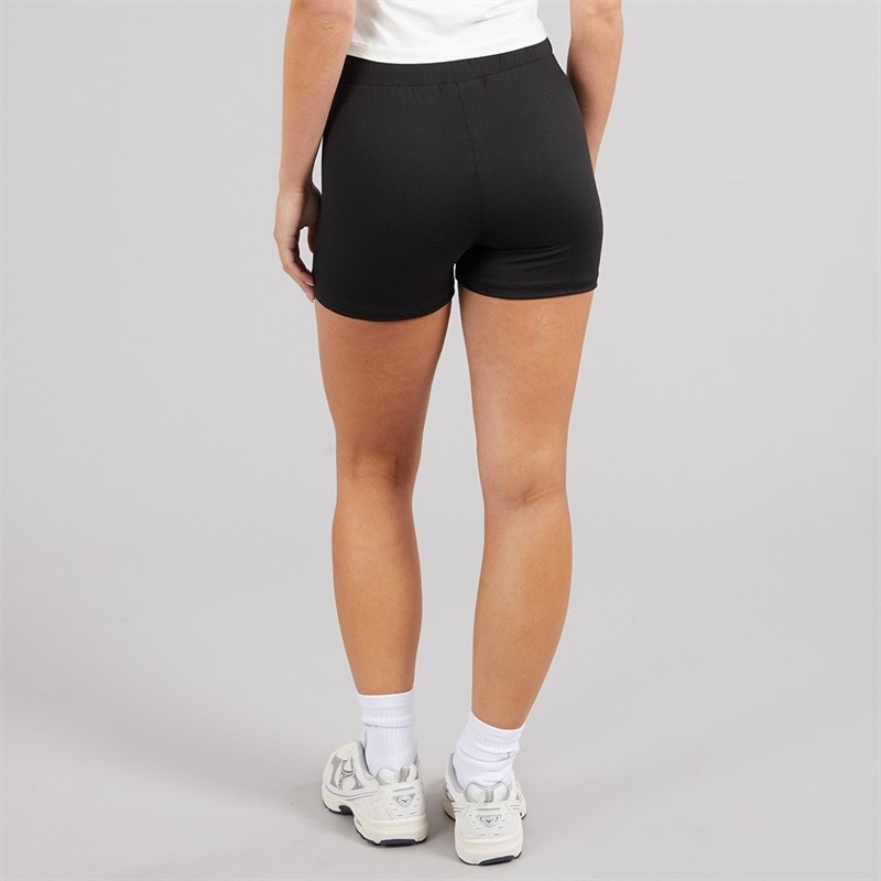 Brave Soul Womens West Crop Cycling Shorts Black - Image 2