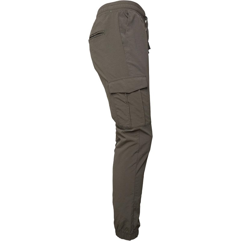 Brave Soul Mens Taslan Cargo Pants Khaki - Image 3