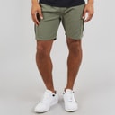 Brave Soul Mens Fine Taslan Cargo Shorts Sage