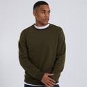 Brave Soul Mens William Sweatshirt Mid Khaki
