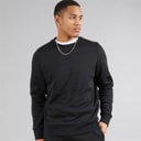 Brave Soul Mens William Sweatshirt Black