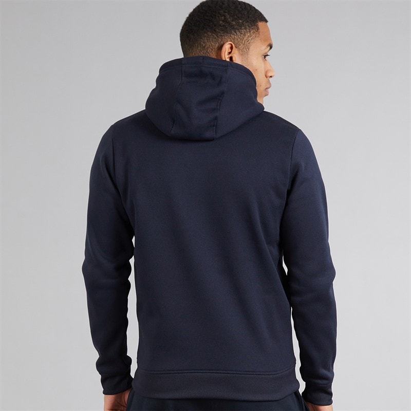 Brave Soul Mens Hugh Hoodie Navy - Image 2