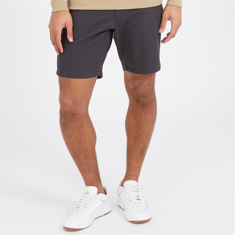 Brave Soul Mens Hansen Chino Shorts Navy - Image 1
