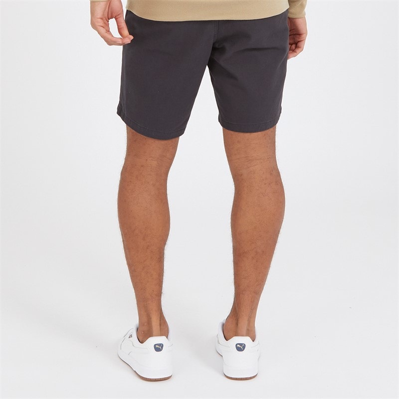 Brave Soul Mens Hansen Chino Shorts Navy - Image 2