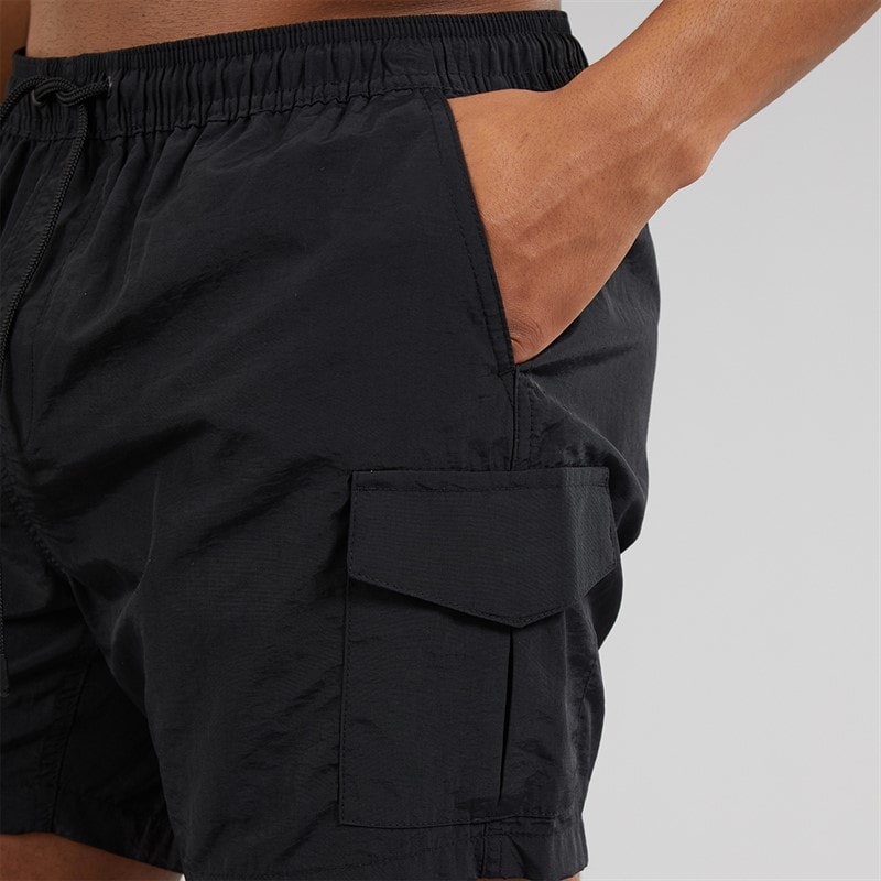 Brave Soul Mens Cooper Swim Shorts Black - Image 3