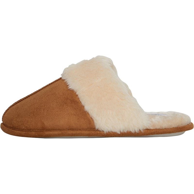 Brave Soul Womens Bekah Slippers Chestnut - Image 2