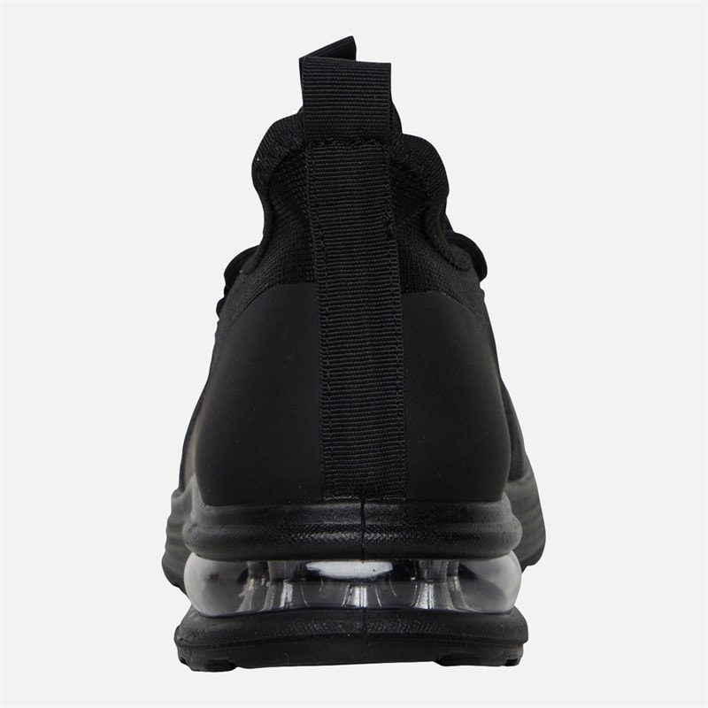 Brave Soul Mens Altair Trainers Blackmono - Image 3