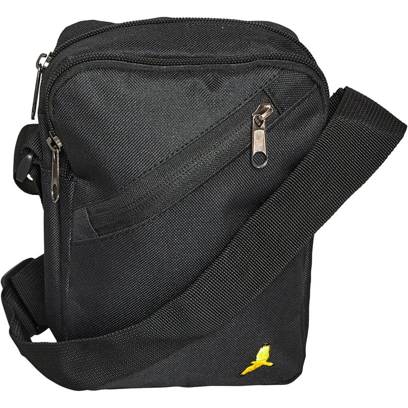 Brave Soul Mens Brandon Cross Body Bag Black - Image 3
