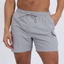 Brave Soul Mens Cooper Swim Shorts Grey