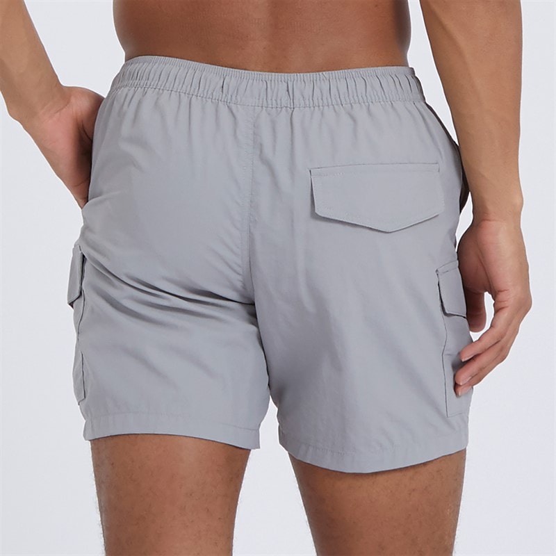 Brave Soul Mens Cooper Swim Shorts Grey - Image 2
