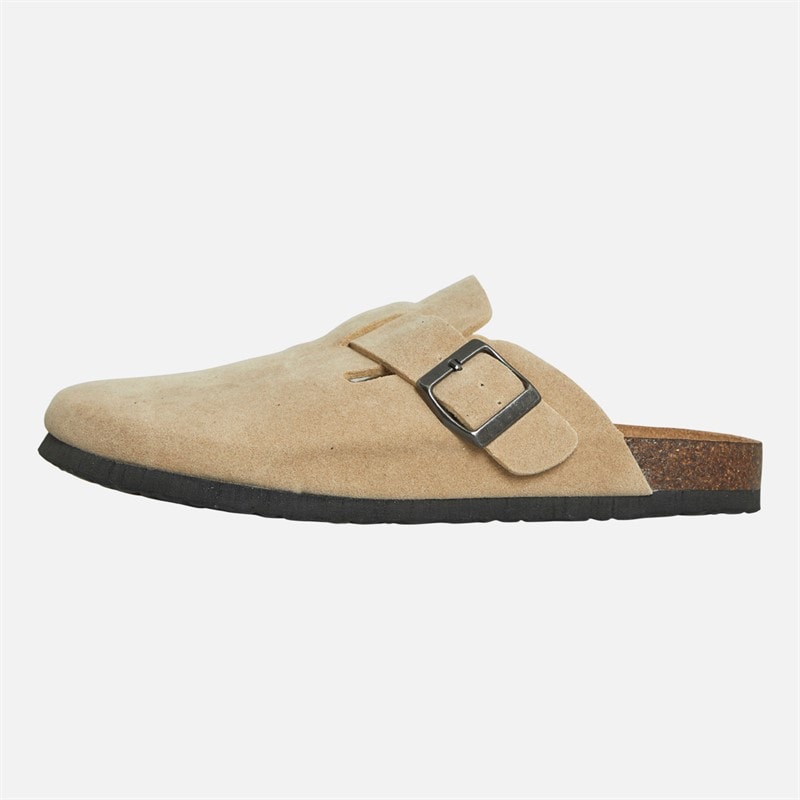 Brave Soul Womens Mule Footbed Sandals Desert Taupe - Image 3