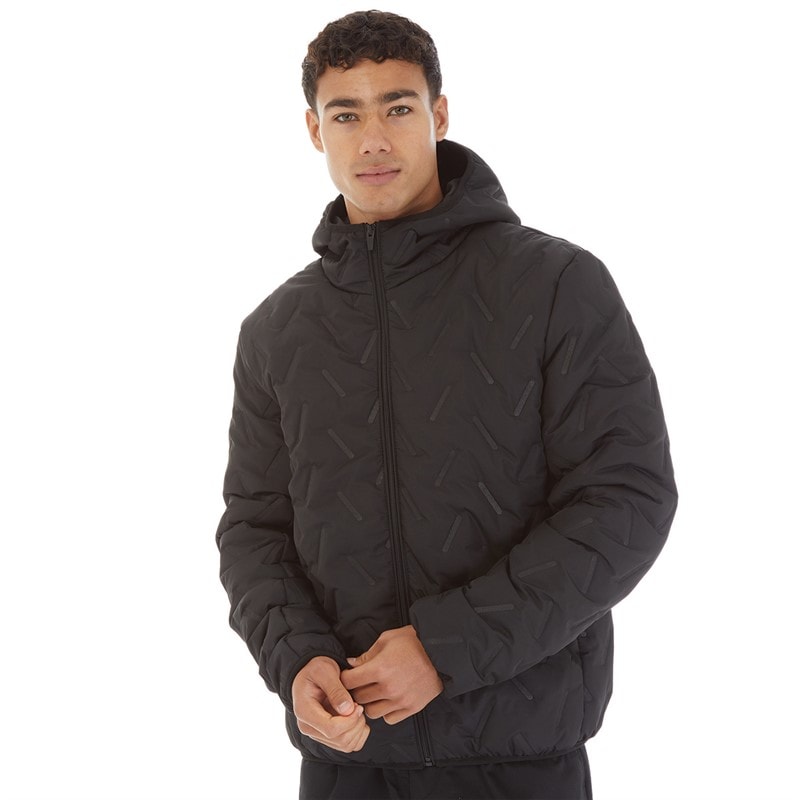 Brave Soul Mens Furnace Padded Jacket Black - Image 3