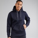 Brave Soul Mens Zoid Hoodie Navy