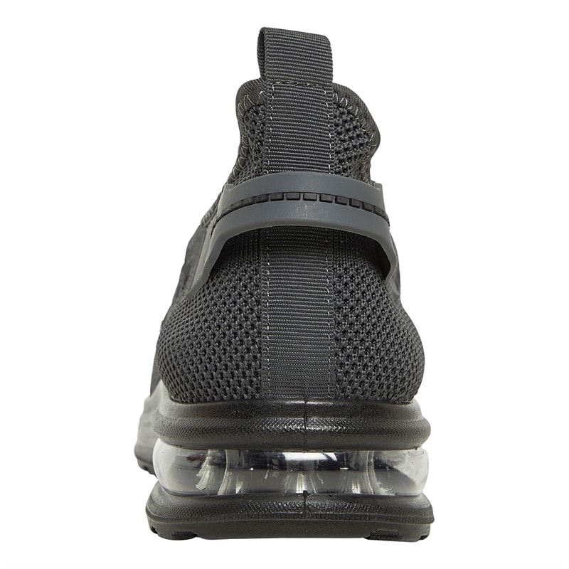 Brave Soul Mens Lakeside Bubble Trainers Grey/Black - Image 3