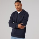 Brave Soul Mens Idaho Funnel Neck Jumper Navy