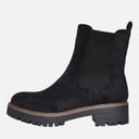 Brave Soul Womens Sam Chelsea Boots Black
