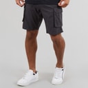 Brave Soul Mens Island Cargo Shorts Navy