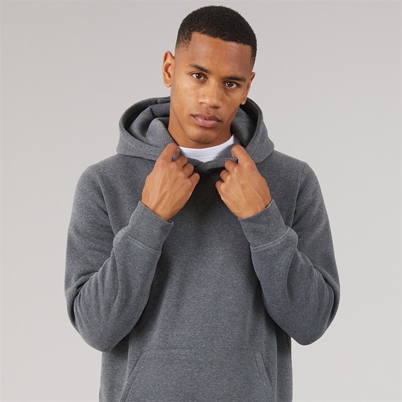 Brave Soul Mens Hadid Tracksuit Charcoal Marl - Image 3