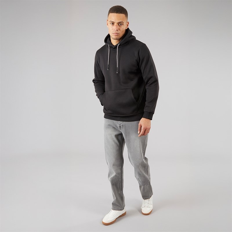 Brave Soul Mens Gaudi Three Pack Hoodies Navy/Jet Black/Charcoal Marl - Image 4