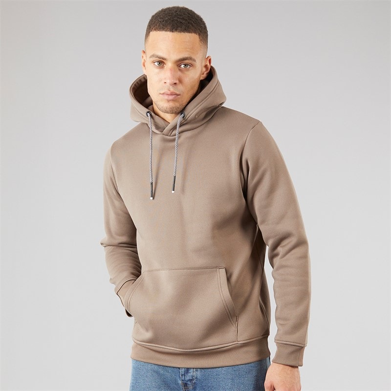 Brave Soul Mens Gaudi Three Pack Hoodies Light Brown/Forest Green/Burgundy - Image 2