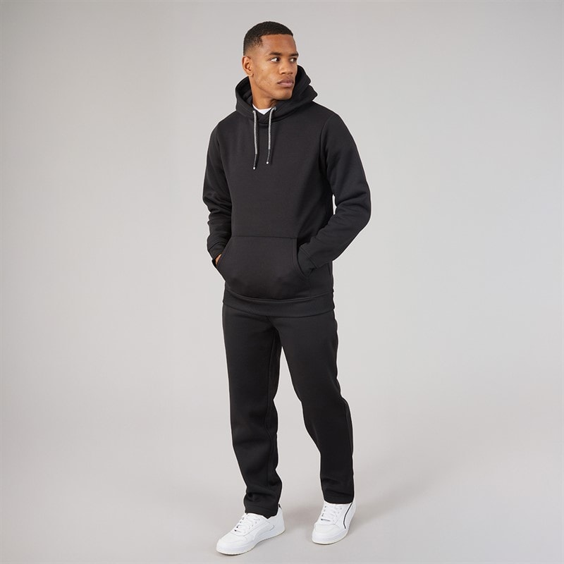 Brave Soul Mens Hadid Tracksuit Jet Black - Image 4