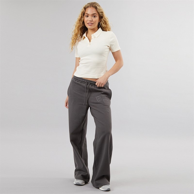 Brave Soul Womens Georgie Polo Top Off White - Image 3