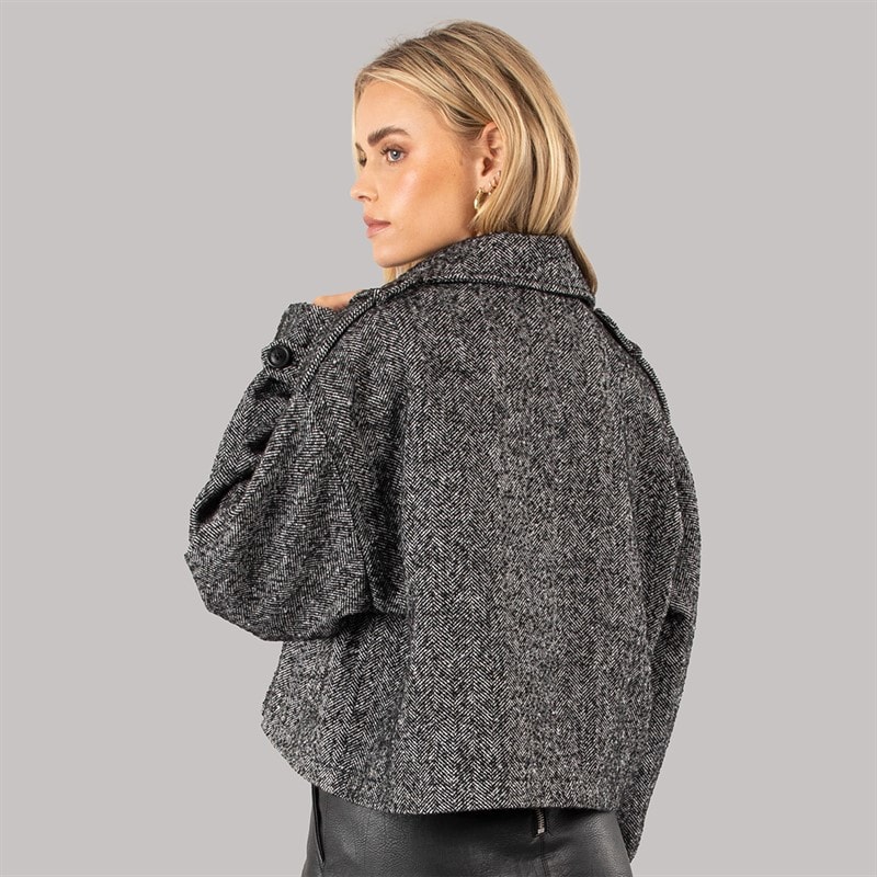 Brave Soul Womens Tina Jacket Black - Image 2