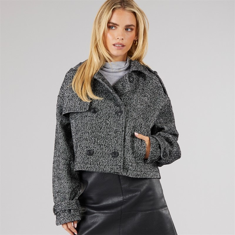 Brave Soul Womens Tina Jacket Black - Image 3