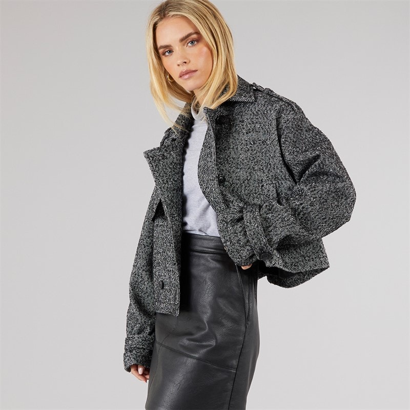 Brave Soul Womens Tina Jacket Black - Image 5