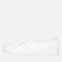 Brave Soul Womens Gemma PU Trainers White