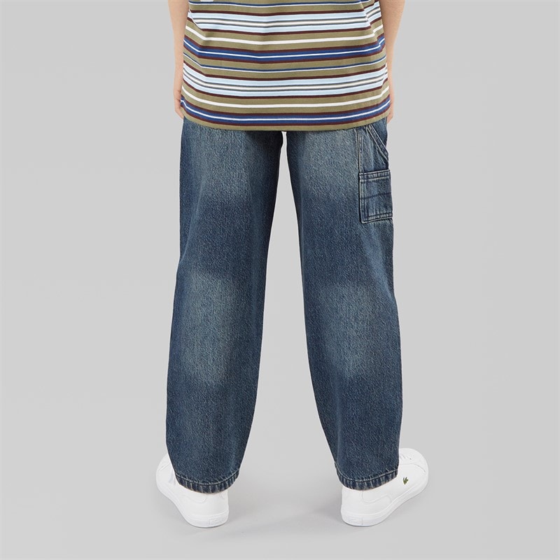 Brave Soul Boys Loose Fit Jeans Mid Blue - Image 2