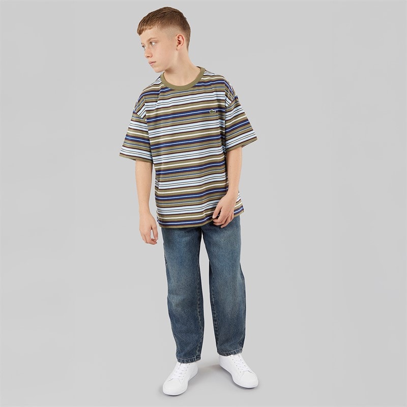 Brave Soul Boys Loose Fit Jeans Mid Blue - Image 4