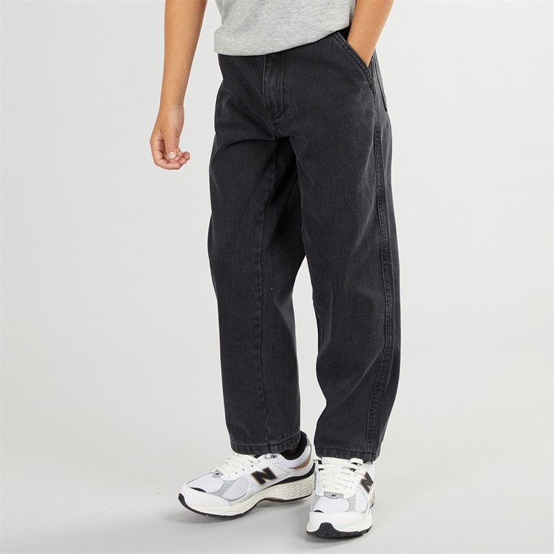 Brave Soul Boys Loose Fit Jeans Charcoal - Image 1