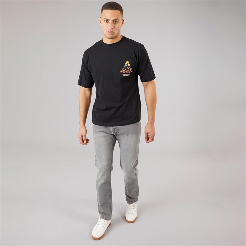 Brave Soul Mens Slim Fit Denim Jeans Greywash - Image 3