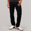 Brave Soul Mens Slim Fit Denim Jeans Blackwash