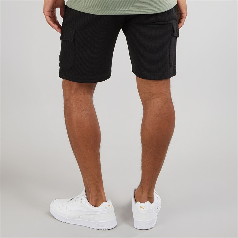 Brave Soul Mens Emery Shorts Black - Image 2