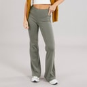 Brave Soul Womens Jane Yoga Pants Dark Grey Marl