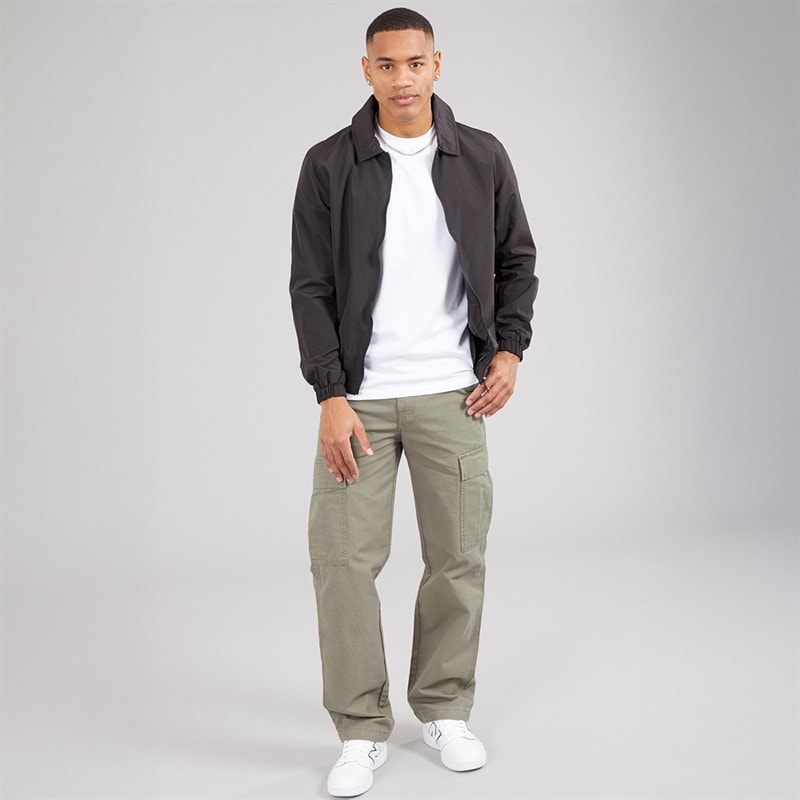 Brave Soul Mens Emilio Harrington Jacket Black - Image 3
