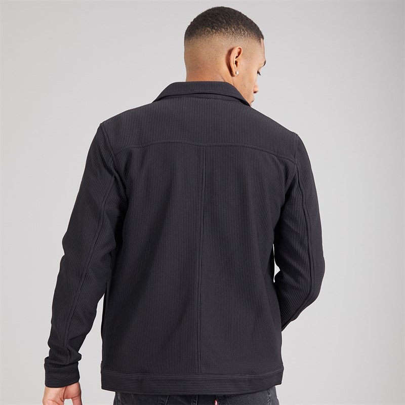 Brave Soul Mens Salcombe Jacket Black - Image 2